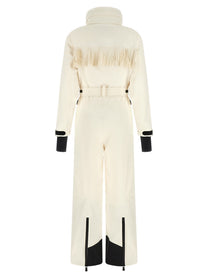 Moncler Grenoble White Fringed Ski Suit White, view 2
