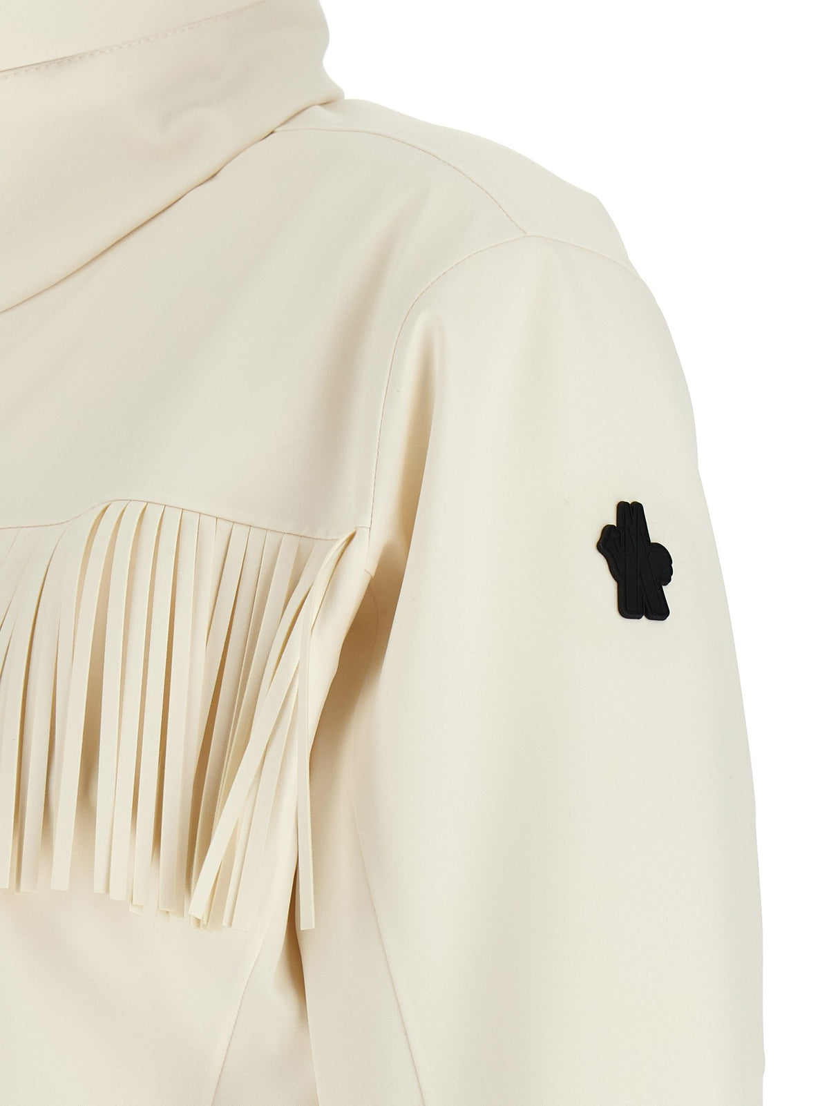 Moncler Grenoble White Fringed Ski Suit White, view 5