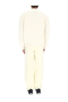 Off-White Men's Arrow Stitch Cardigan Beige, view 2