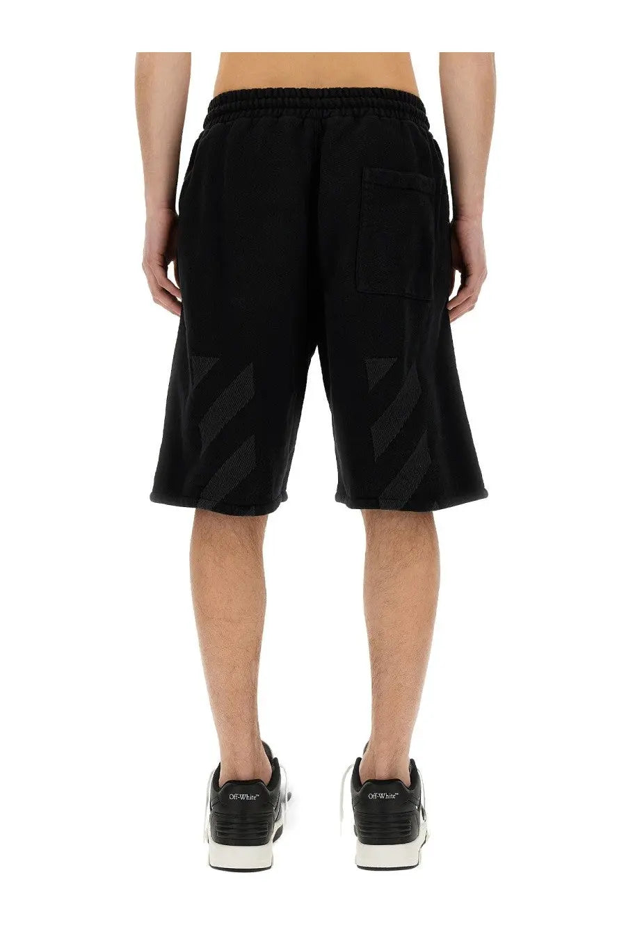 Off-White Men's Bermuda Black, view 3