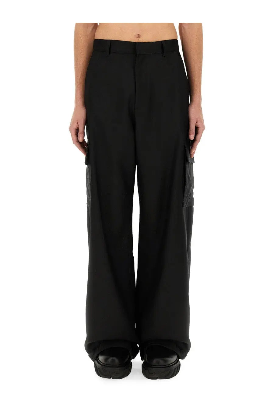 Off-White Men's Cargo Pants Black