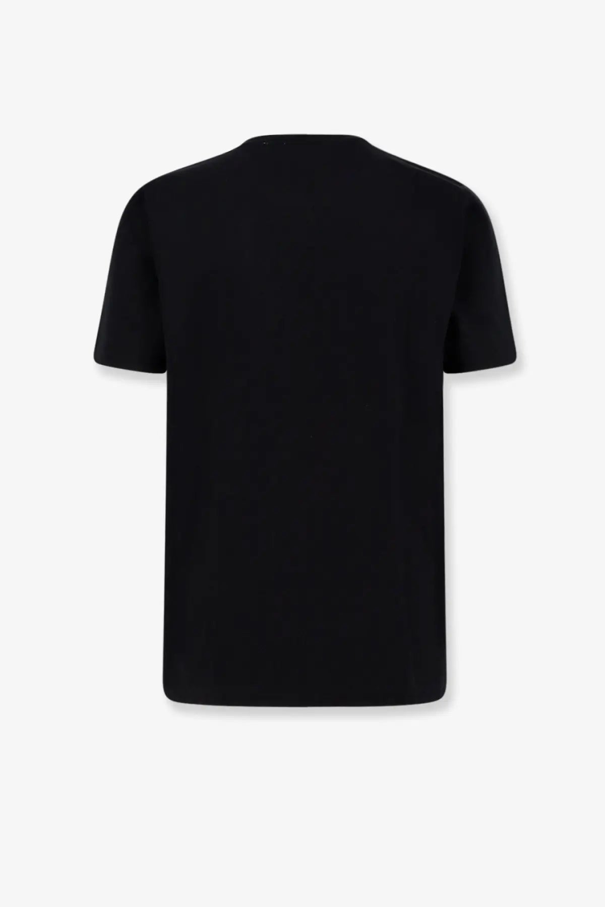 Off-white men’s cotton black t-shirt with short sleeves and classic crew neck perfect for casual wear