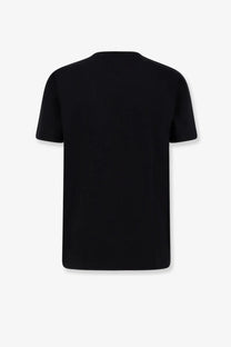 Off-white men’s cotton black t-shirt with short sleeves and classic crew neck perfect for casual wear