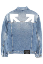 Off-White Men's Denim Jacket Blue, view 2