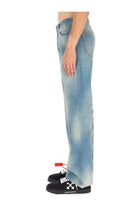 Off-White Men's Diag Raw Patch Jeans Blue, view 3