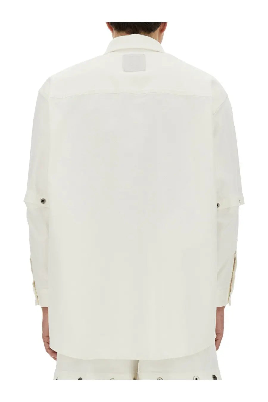 Off-White Men's Jacket Shirt White, view 3