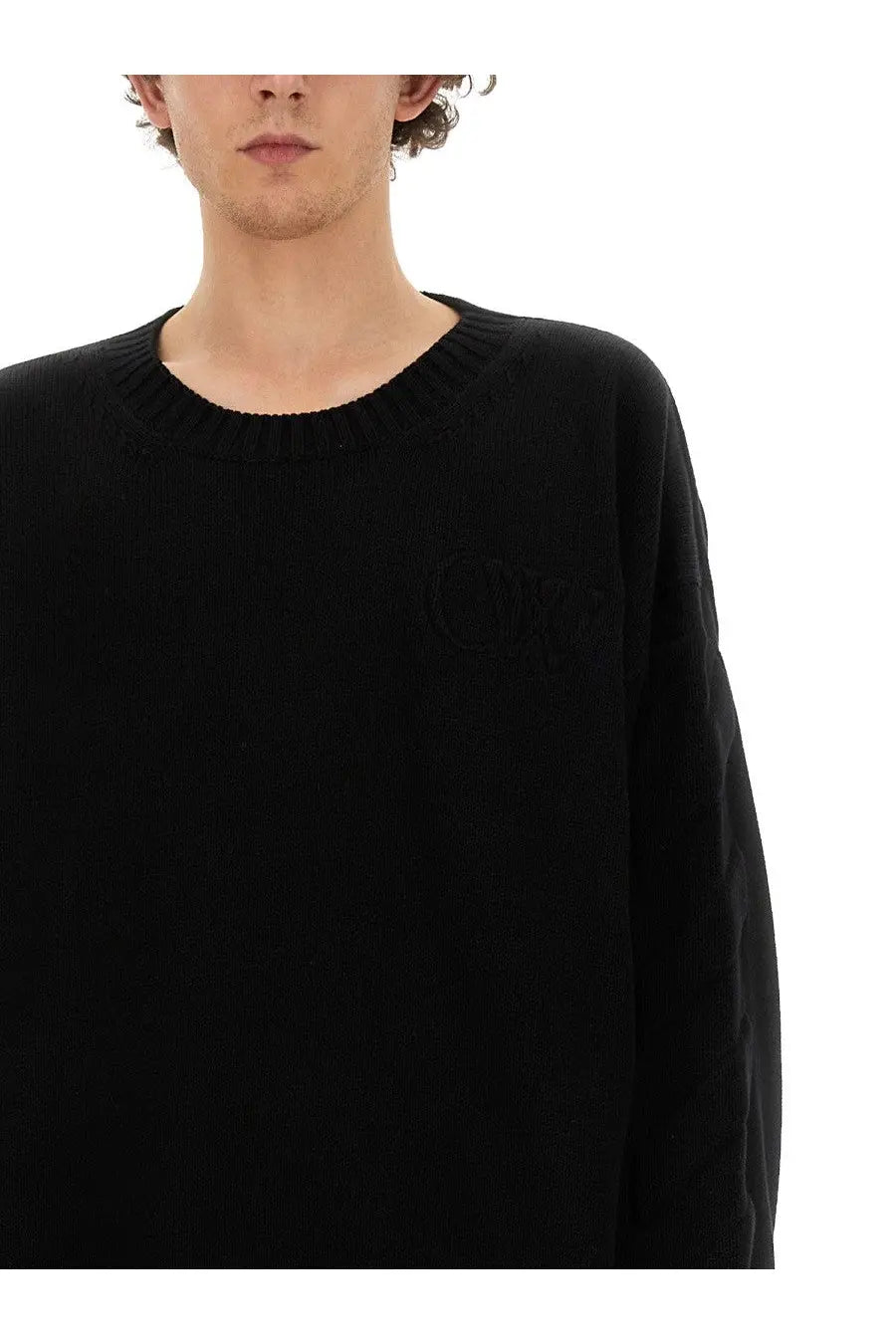 Off-White Men's Oversize Shirt Black, view 4