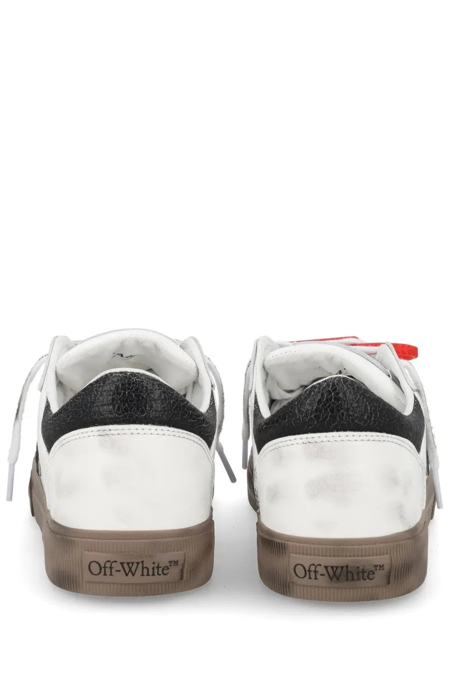 Off-White Men's Vulcanized Sneaker Black, view 4