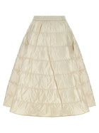 Moncler White Padded Skirt White