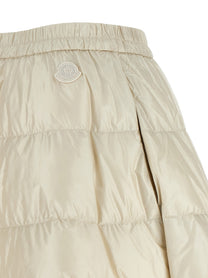 Moncler White Padded Skirt White