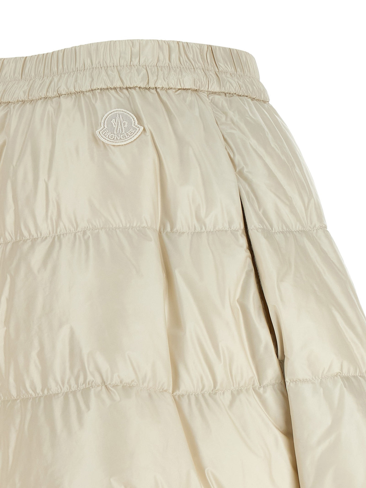 Moncler White Padded Skirt White