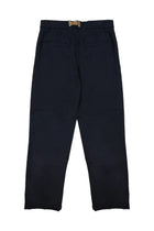 White Sand Men's Cotton Trousers with Belt Blue, view 2