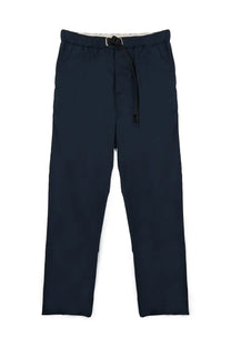 White sand men’s pantalone in cotone con cintura blue slim-fit dark navy blue jogger pants with elastic waistband and drawstring