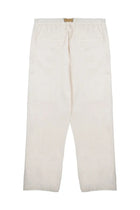 White Sand Men's Cotton Trousers with Belt White, view 2