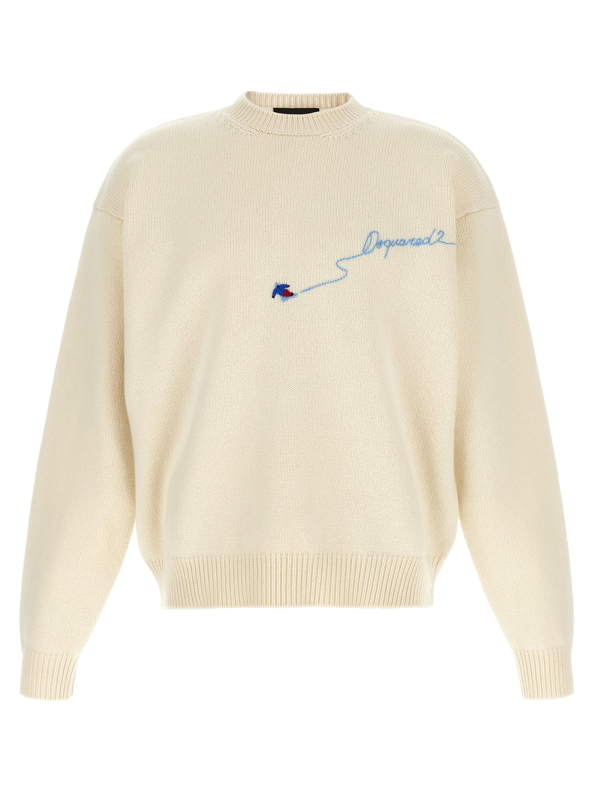 Dsquared2 White Snowy Dream Sweater White