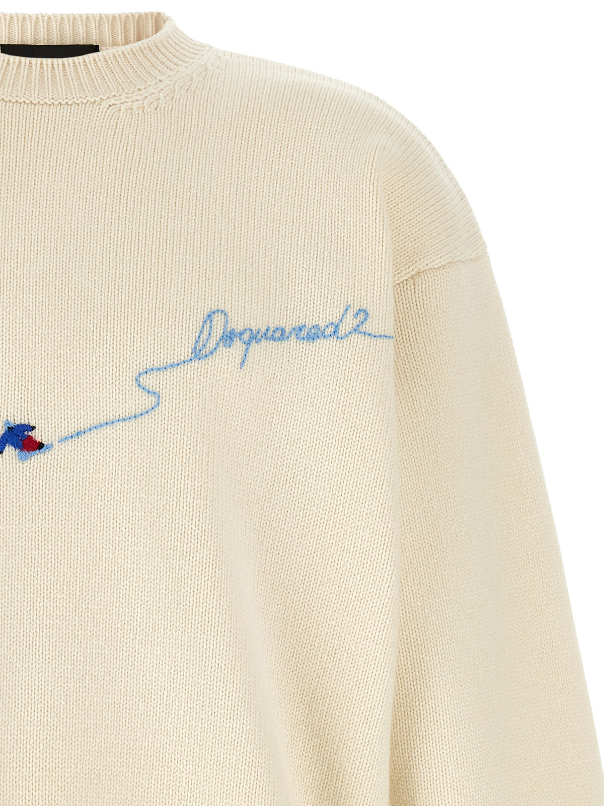 Dsquared2 White Snowy Dream Sweater White