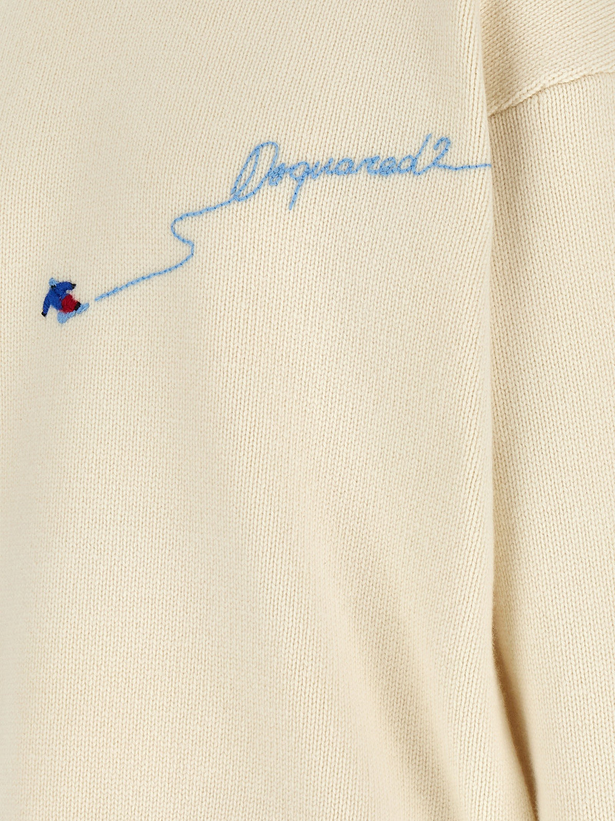 Dsquared2 White Snowy Dream Sweater White