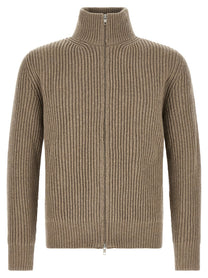 MM6 Maison Margiela White Stitch Line Jacket Beige
