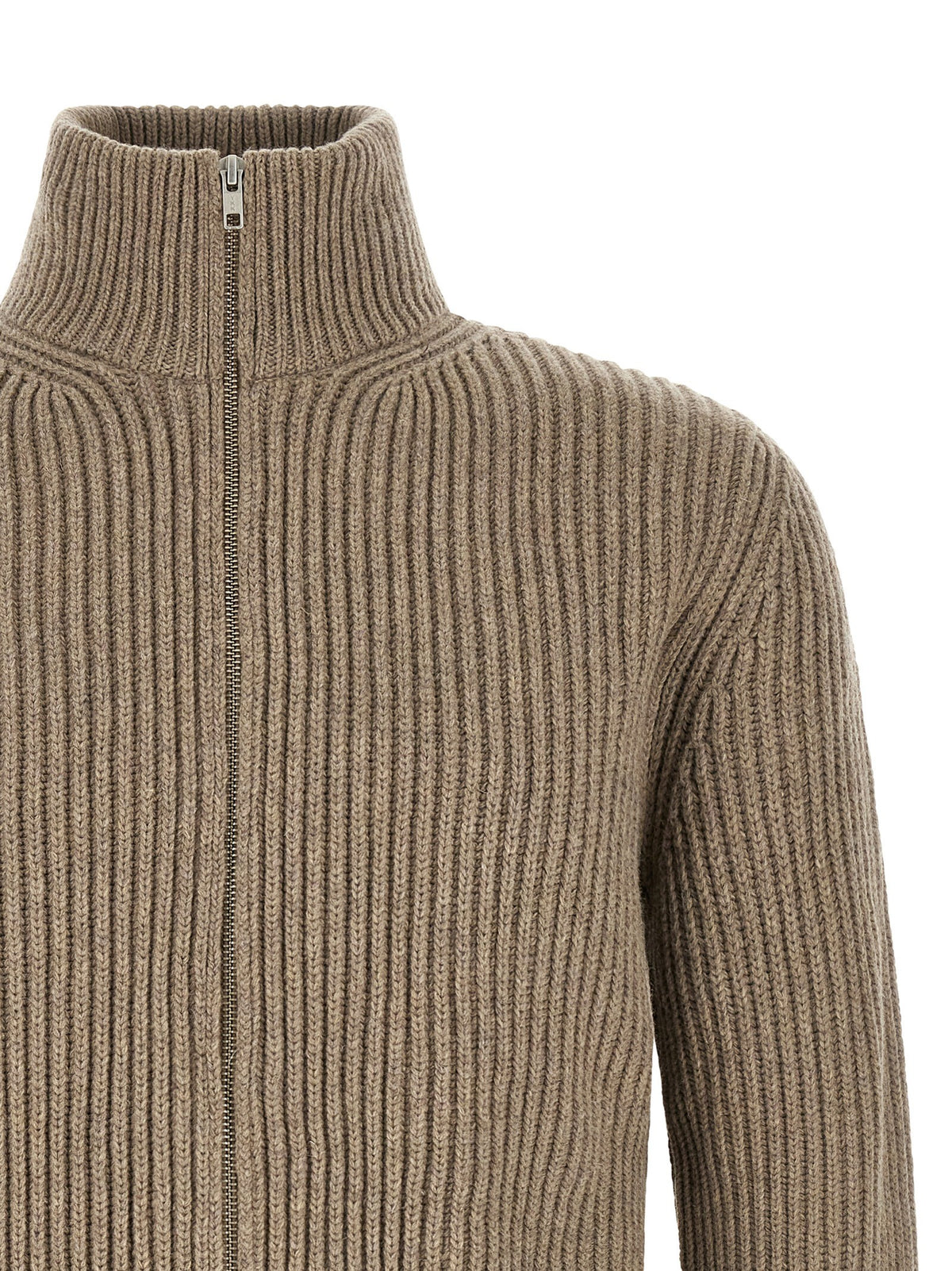 MM6 Maison Margiela White Stitch Line Jacket Beige, view 3