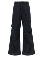 MM6 Maison Margiela White Stitch Line Pants Blue