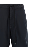 MM6 Maison Margiela White Stitch Line Pants Blue, view 3