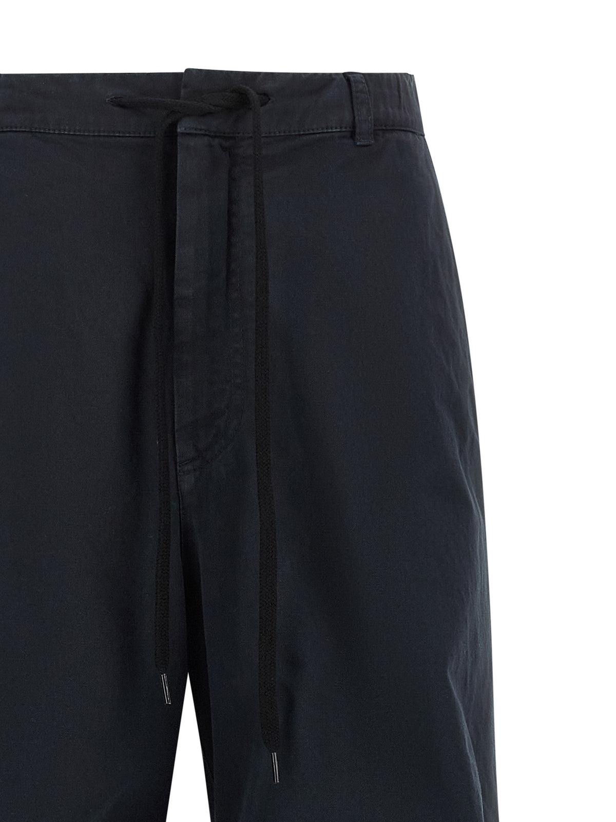 MM6 Maison Margiela White Stitch Line Pants Blue, view 3