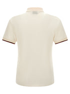 Gucci White Web Polo Shirt White, view 2