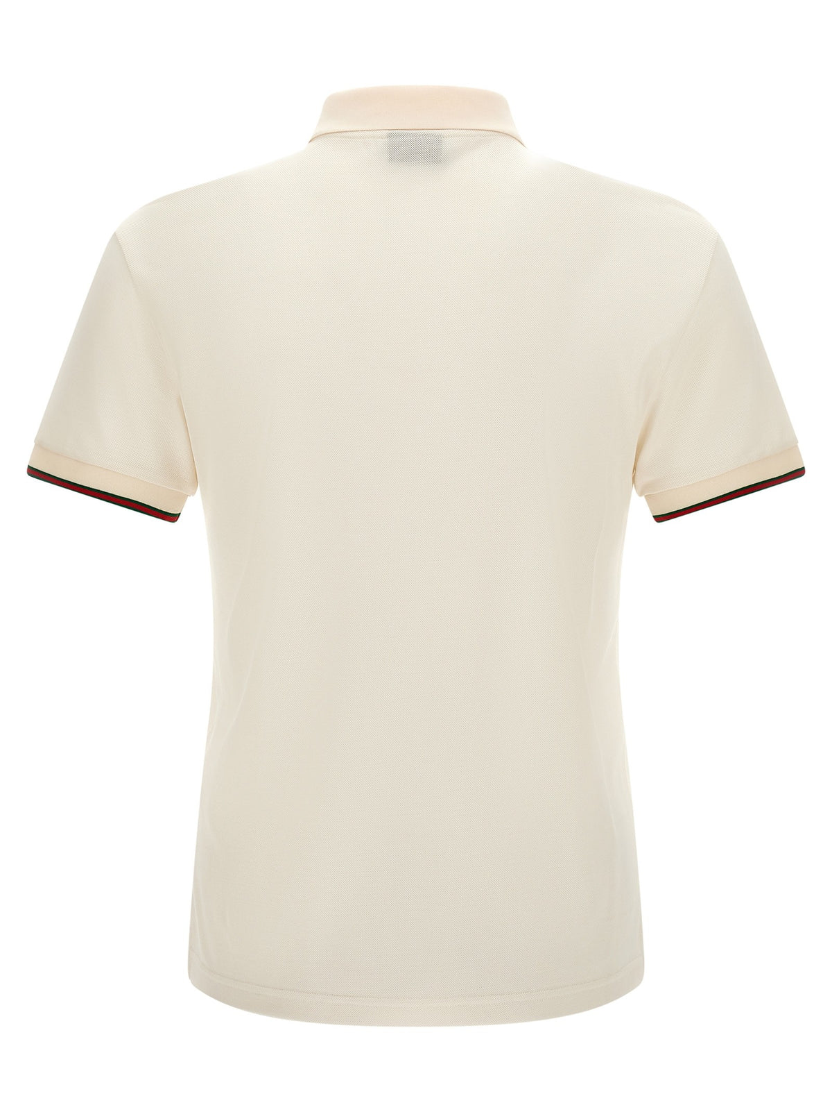 Gucci White Web Polo Shirt White, view 2