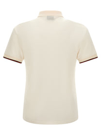 Gucci White Web Polo Shirt White, view 2