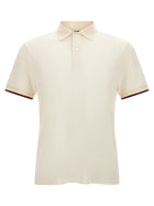 Gucci White Web Polo Shirt White