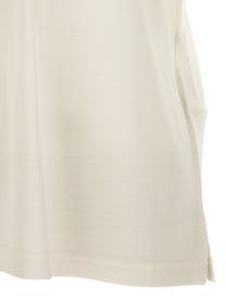 Gucci White Web Polo Shirt White, view 4