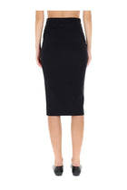 Off-White Women's Midi Skirt Black, view 4