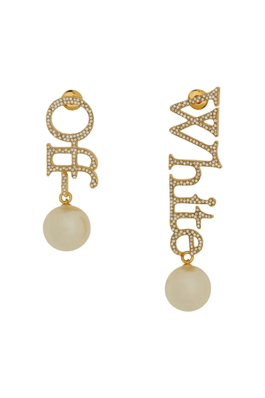 Off-White Women's Earrings Gold