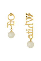 Off-White Women's Earrings Gold, view 2