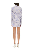 Off-White Women's Serenity Short Dress Blue, view 3