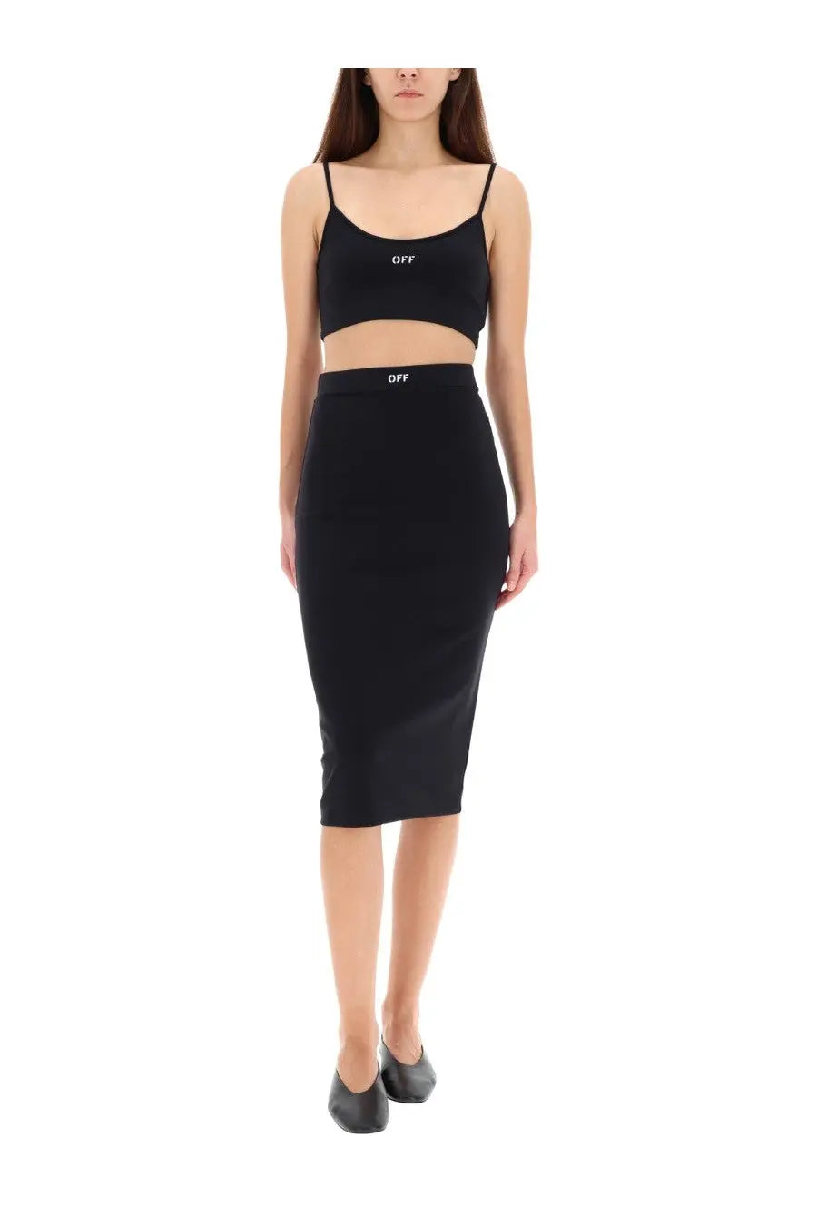 Off-White Women's Top Black, view 2