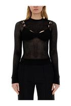 Off-White Women's Top Net Black