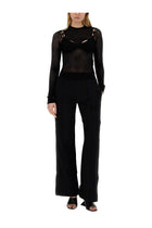 Off-White Women's Top Net Black, view 2