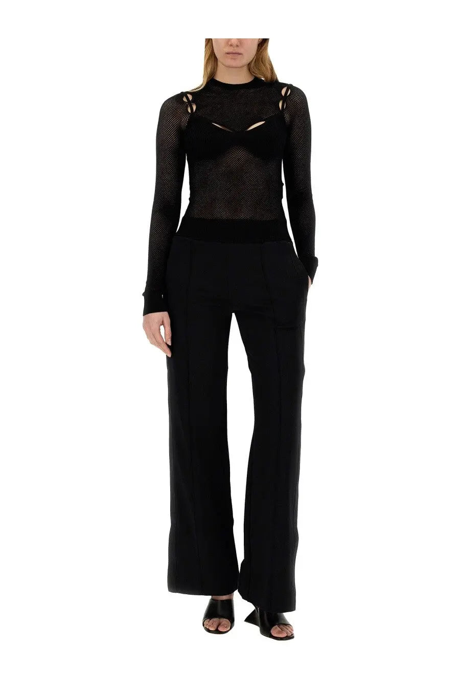 Off-White Women's Top Net Black, view 2