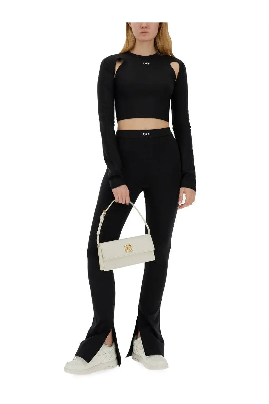 Off-White Women's Tops Black, view 2