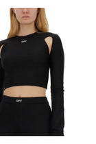 Off-White Women's Tops Black, view 4