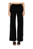 Off-White Women's Wide Leg Pants Black