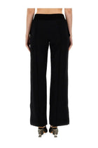 Off-White Women's Wide Leg Pants Black, view 3