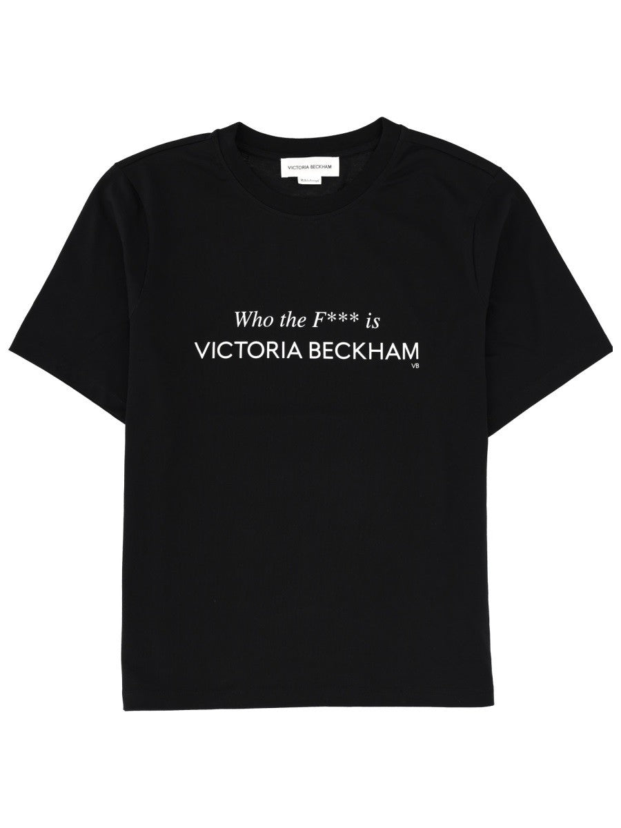Victoria Beckham Women's Who the *** IS Victoria Beckham Shirt Black