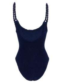 Hunza G Whole Camille Swimsuit Blue