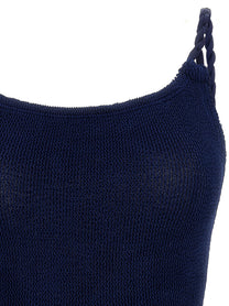 Hunza G Whole Camille Swimsuit Blue
