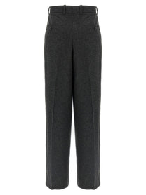 Toteme Wide Flannel Pants Grey