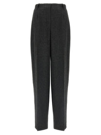 Toteme Wide Flannel Pants Grey