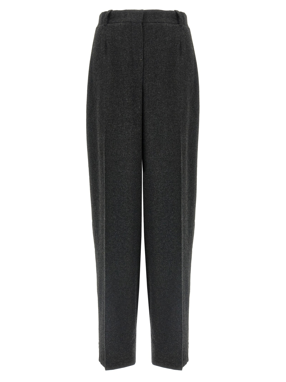 Toteme Wide Flannel Pants Grey