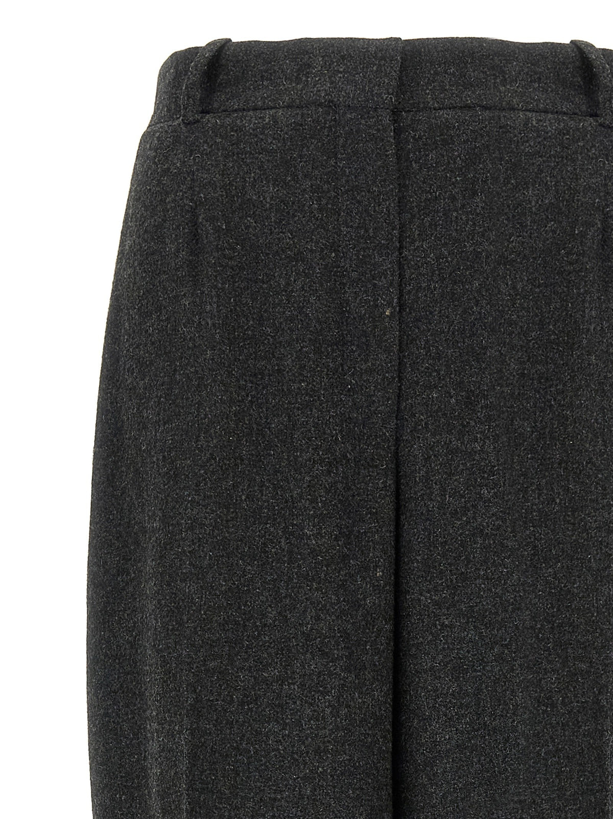Toteme Wide Flannel Pants Grey